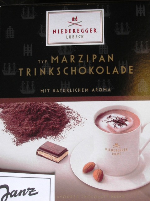 Niederegger Marzipan - Trinkschokolade 10 x 25g = 250g - 1Kg=€17,60 | eBay